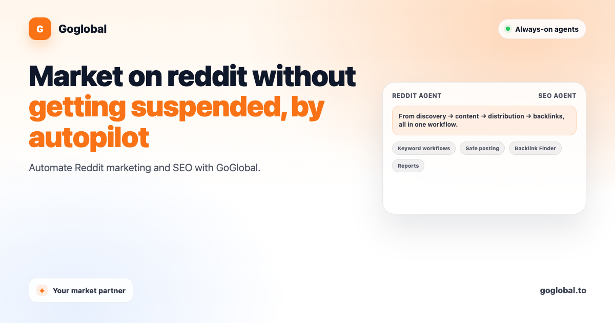 Goglobal - Product Image
