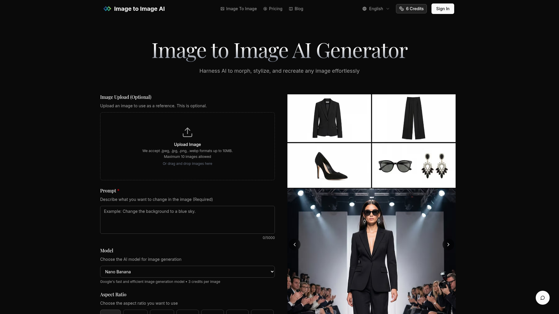 Image to Image AI - Product Image