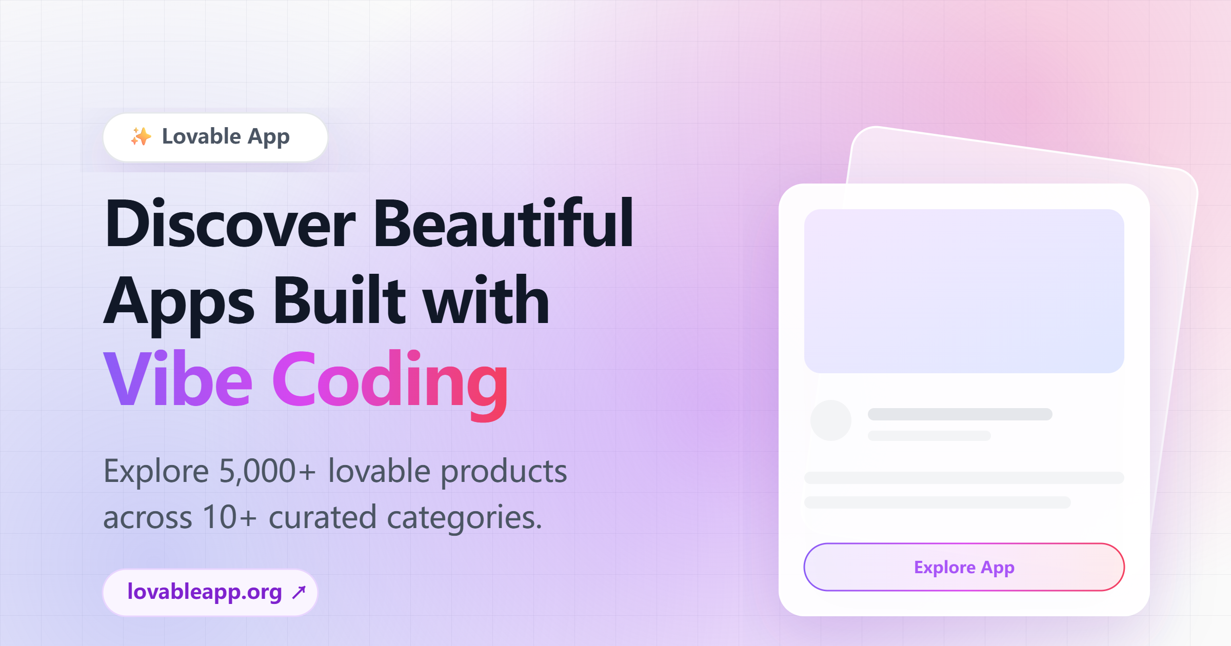 Lovable App - Product Image