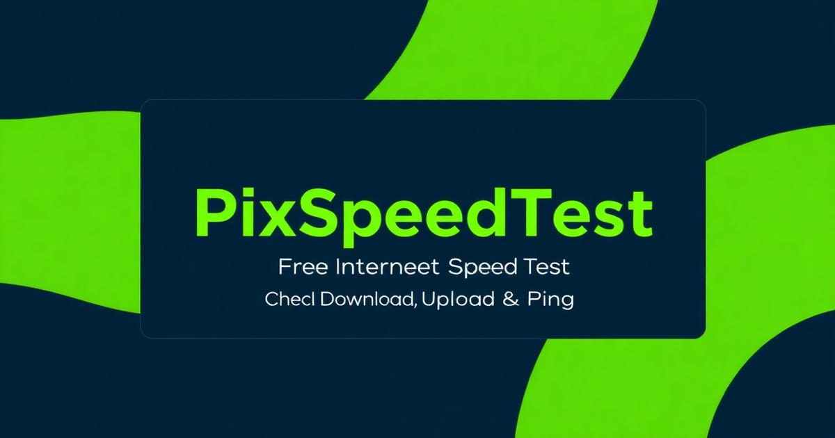 PixSpeedTest - Product Image