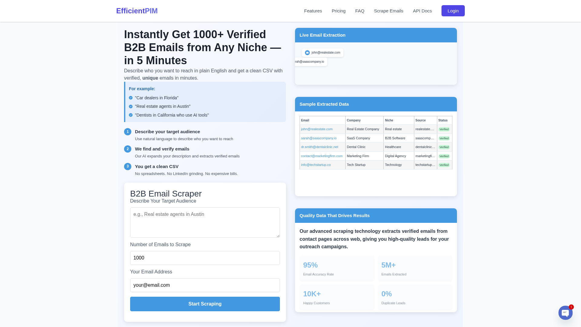 EfficientPIM - Product Image