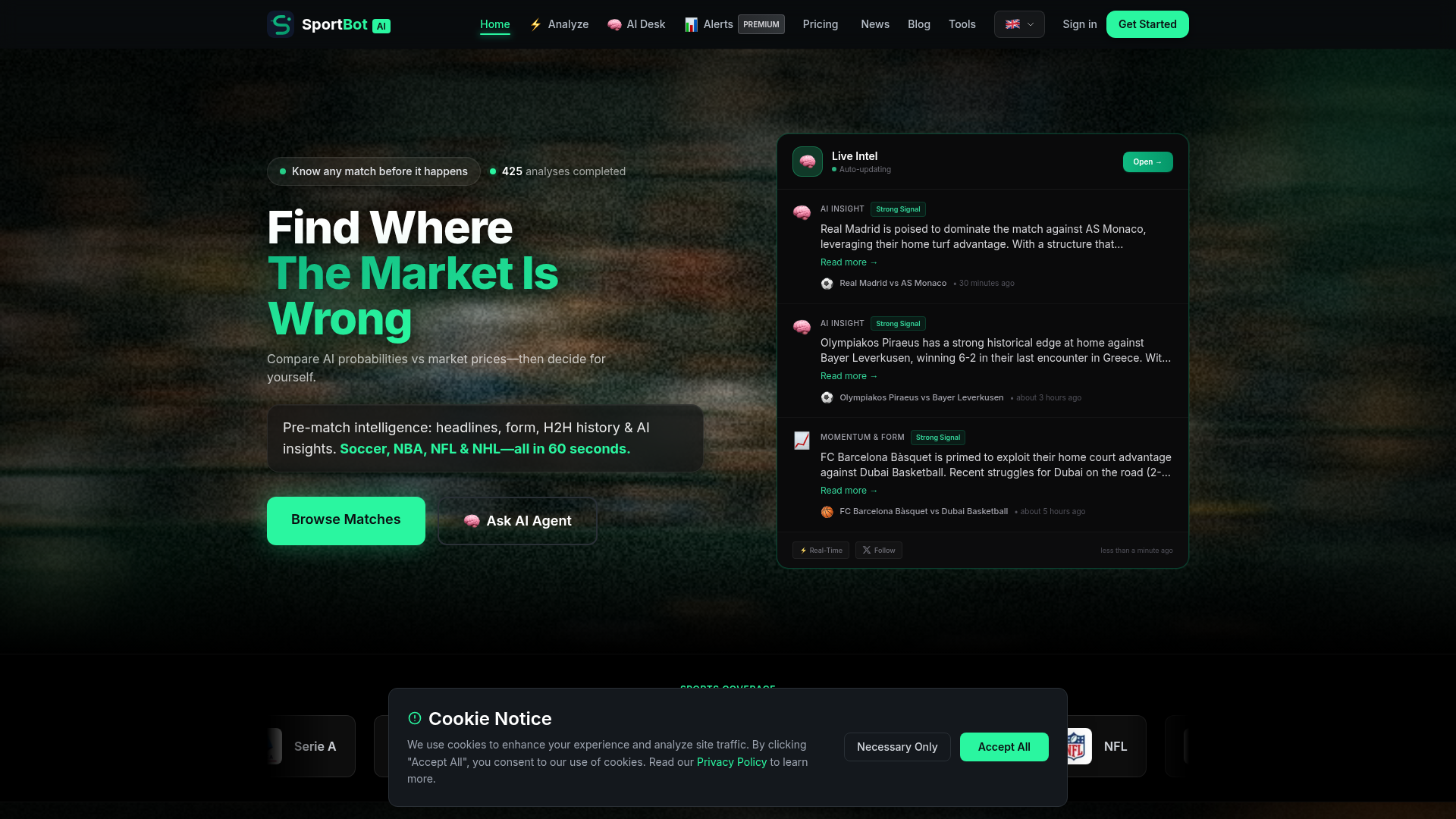 SportBot AI - Product Image