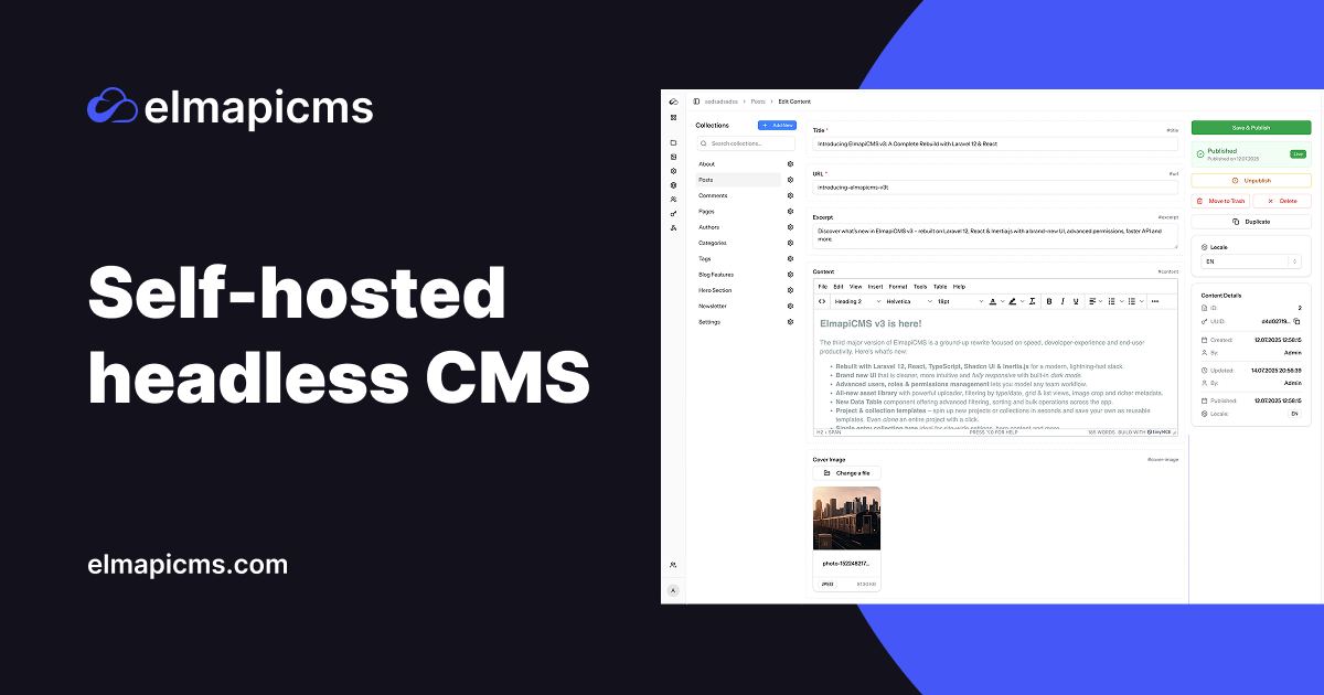 ElmapiCMS - Product Image