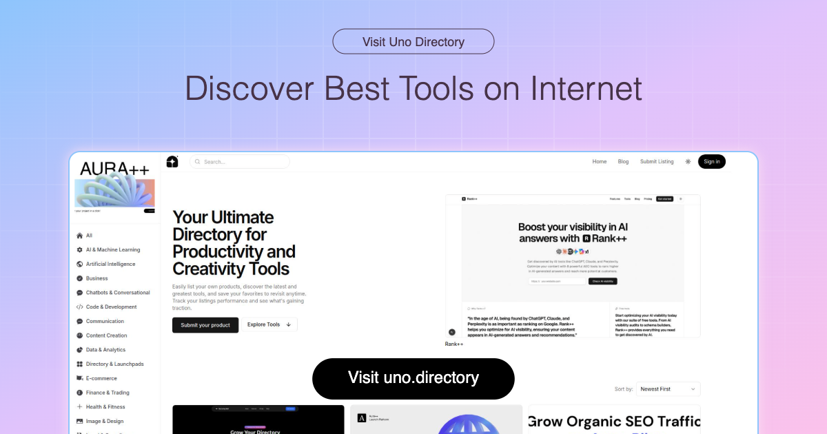 Uno Directory - Product Image
