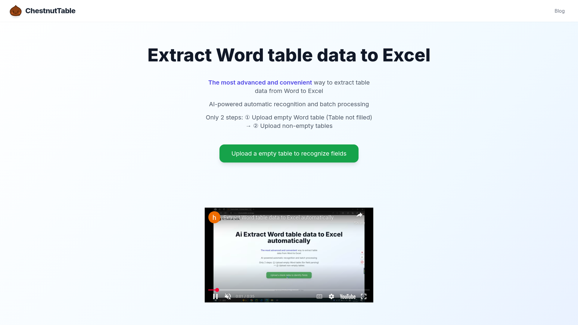 ChestnutTable - Product Image