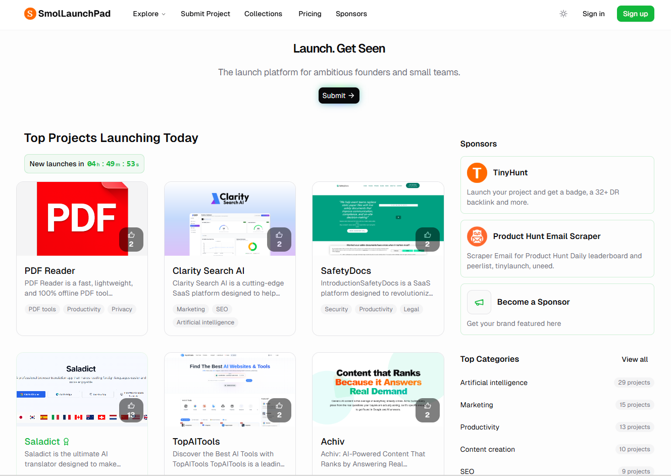 SmolLaunchPad - Product Image
