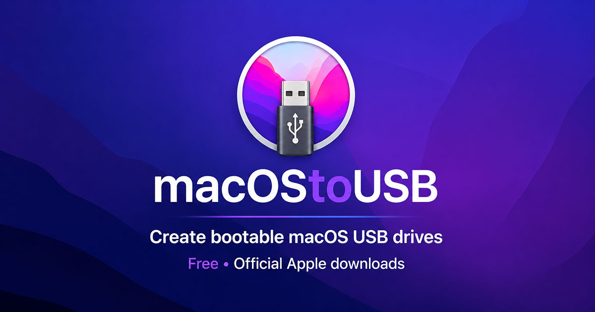 macOStoUSB - Product Image