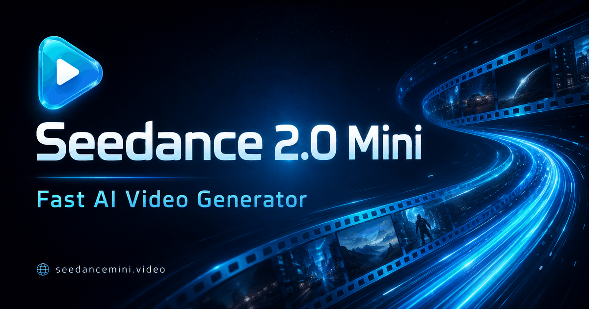 Seedance 2.0 Mini - Product Image