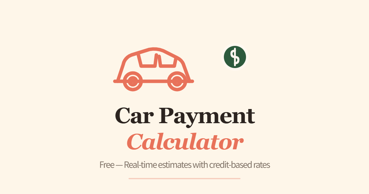 Car Payment Calculator - Product Image