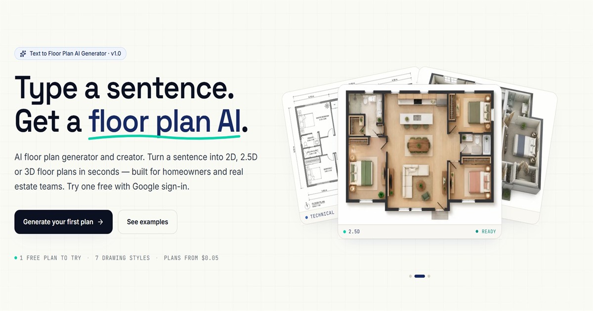 FloorPlanAI - Product Image