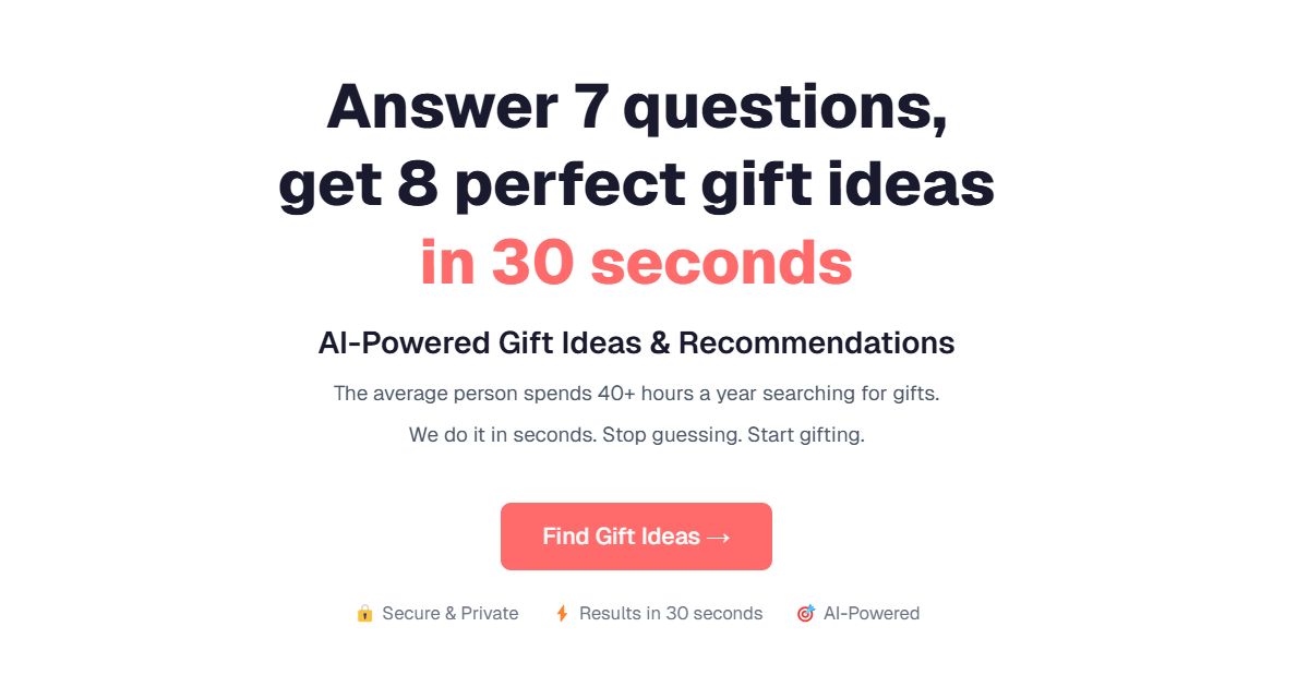 Discover Gift Ideas - Product Image