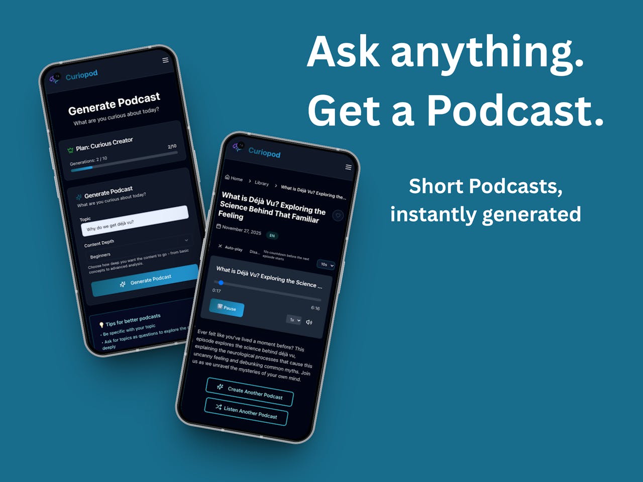 Curiopod - Product Image