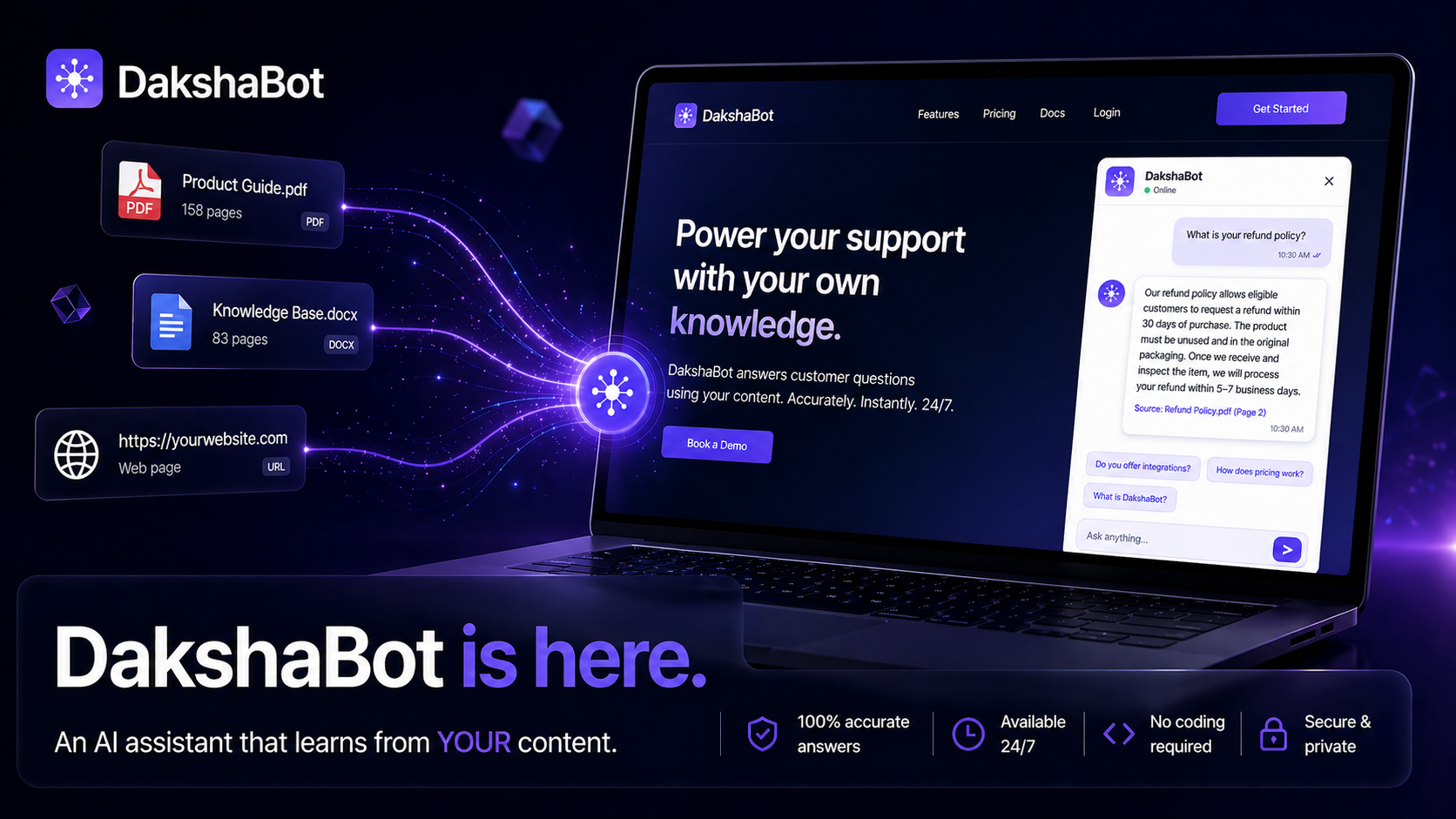 DakshaBot - Product Image