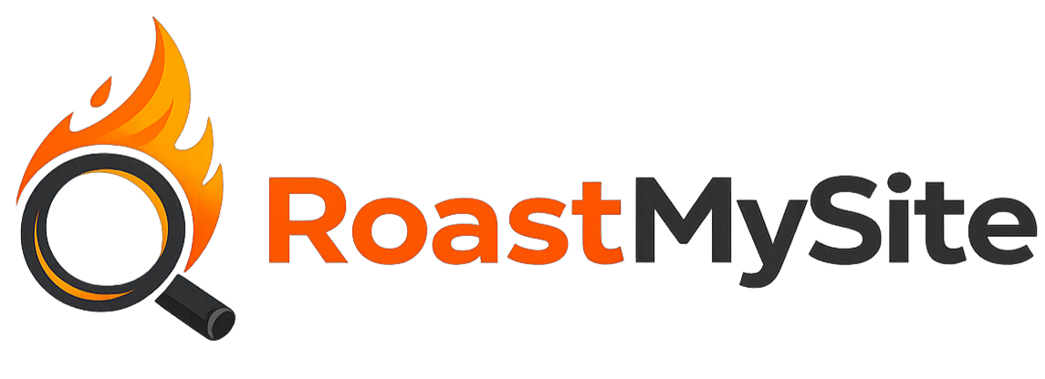 Roast My Site - The brutal roast logo
