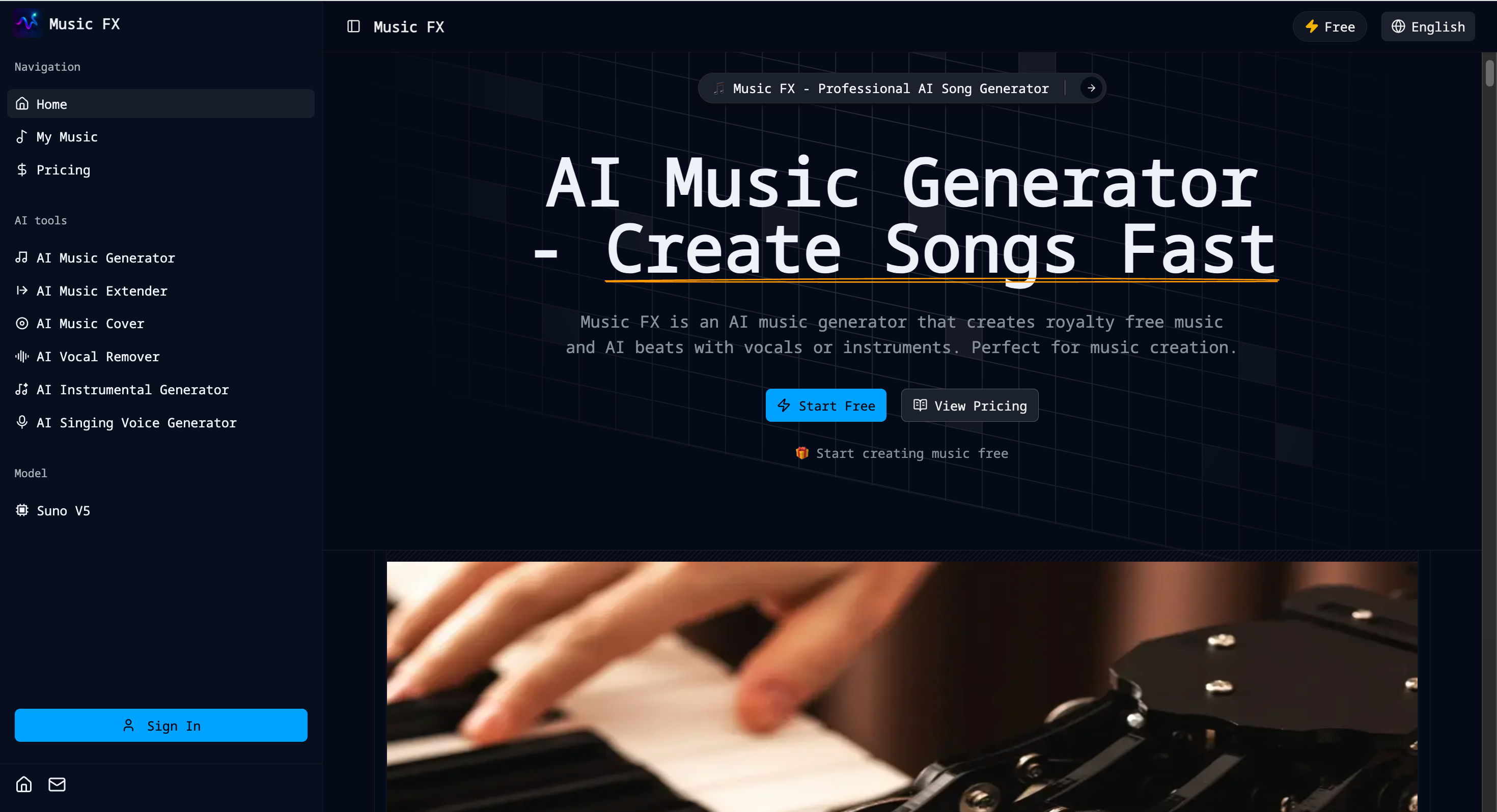 Music FX - Product Image